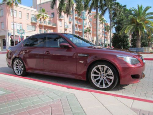 2006 BMW M5 V-10 *INDIANAPOLIS RED METALLIC* SMG TIP AUTO - DYNAMIC SEATING PKG, US $23,900.00, image 89