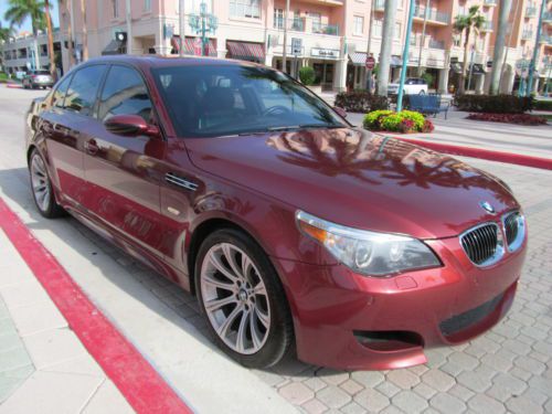 2006 BMW M5 V-10 *INDIANAPOLIS RED METALLIC* SMG TIP AUTO - DYNAMIC SEATING PKG, US $23,900.00, image 90