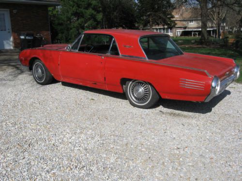 1961 ford thunderbird runs and drives 390 v8 electric windows seats nice project