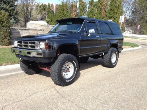 1984.5 toyota 4-runner 4x4 5 speed 2dr 94,000 miles factory paint sr-5