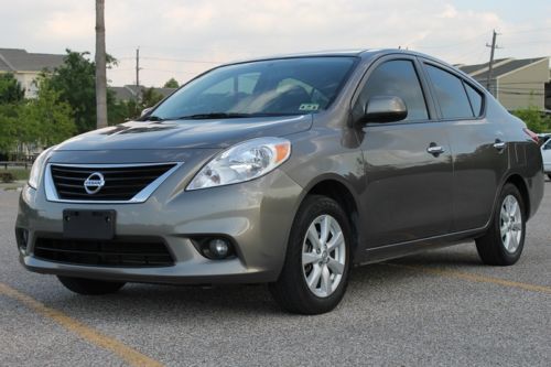 Envy automotive 2012 nissan versa sl sedan navigation/sat/cd/aux/usb/ gas saver