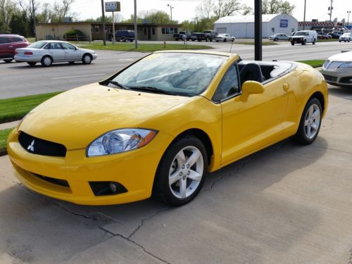 2009 mitsubishi eclipse spyder gs conv. ready for summer fun