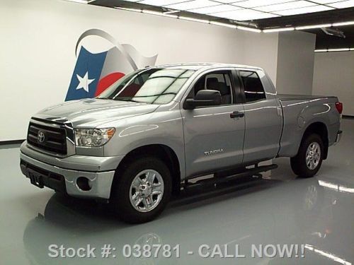 2012 toyota tundra dbl cab tonneau cover side steps 66k texas direct auto