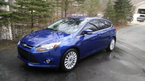 2012 ford focus titanium hatchback fully loaded 2011 2013