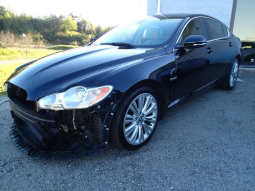 2011 jaguar xf with 39,188 miles, damaged, wrecked, v8, leather,salvage