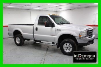 04 ford f350 xlt 6.0l powerstroke diesel v8 4wd 4x4 long bed alloys clean carfax