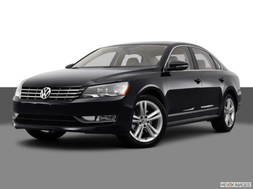 2012 volkswagen passat tdi sel sedan 4-door 2.0l