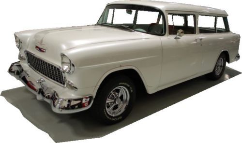 55 handyman wagon...327 automatic cragers ac disc old school cruiser