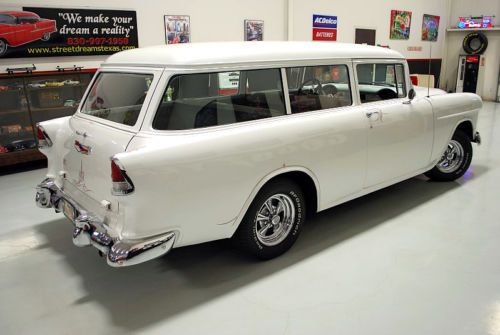 55 HANDYMAN WAGON...327 AUTOMATIC CRAGERS AC DISC OLD SCHOOL CRUISER, image 6