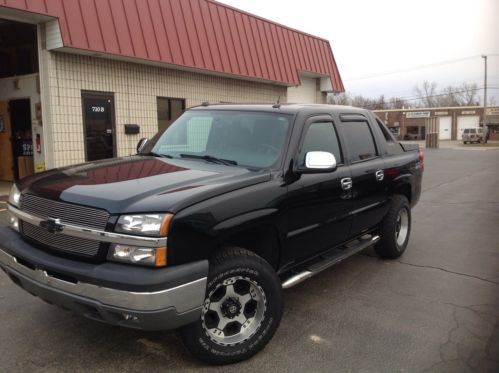 2004 chevrolet avalanche 1500 z71 crew cab pickup 4-door 5.3l