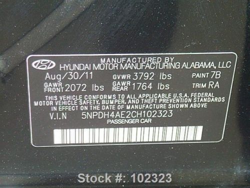 2012 HYUNDAI ELANTRA GLS CRUISE CNTRL ALLOY WHEELS 42K TEXAS DIRECT AUTO, US $14,980.00, image 11