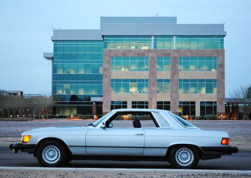 1976 mercedes 450slc 450sl 2 owner documented rust free. beautiful shape