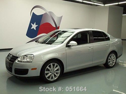 2010 volkswagen jetta wolfsburg htd seats sunroof 47k texas direct auto