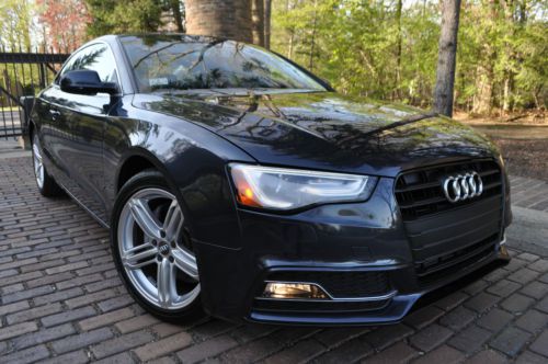 2013 a5 prem quattro t-charged.no reserve.leather/navi/camera/salvage/rebuilt