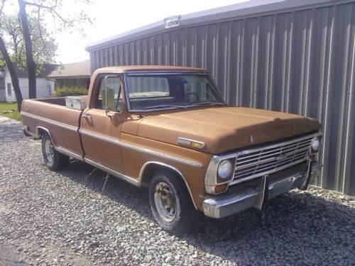 1969 ford pickup truck     !! no reserve !!!
