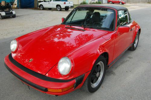 1987 porsche 911 carrera targa 3.2 g50 getrag 5 speed