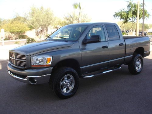 2006 dodge 2500 quad cab 5.9l cummins diesel 4x4 low miles