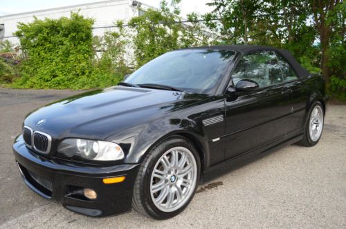 2003 bmw m3 black beauty 6-spd manual  clean carfax head turner!!!!