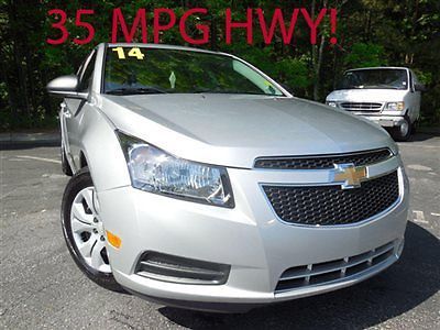 Chevrolet cruze ls low miles 4 dr sedan automatic gasoline 1.8l l4 mpi dohc 16v