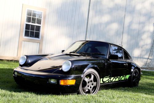 1989 porsche carrera 4 - supercharged