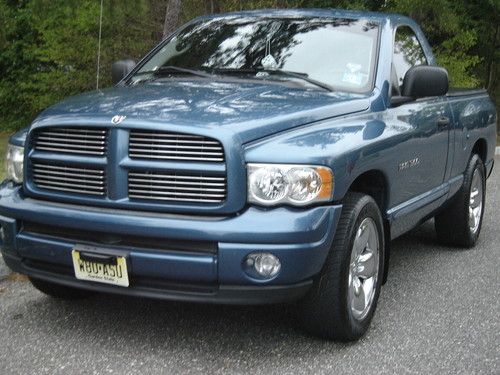 2004 dodge ram 1500 slt pickup 2-door 4.7l 287cu. in. v8 gas sohc 2wd loaded