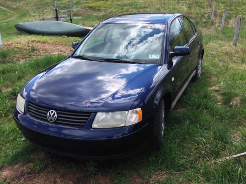 Vw passat 2000 needs engine but otherwise good shape manual tran