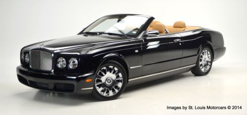 2007 bentley azure beluga &amp; ochre 3,063 1-owner &amp; sold by us new! best in usa.
