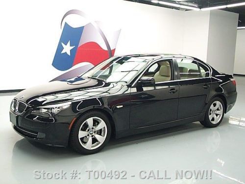 2008 bmw 528i sedan auto sunroof navigation xenons 50k texas direct auto
