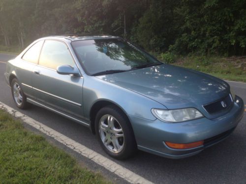 1998 acura cl 2.3l rare color 5sp manual leather cold a/c in nc no reserve