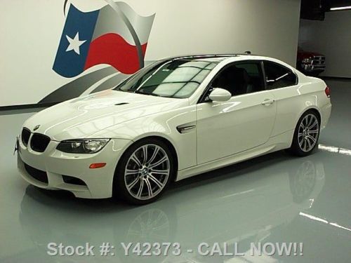 2008 bmw m3 coupe auto carbon roof tech nav 19&#039;s 47k mi texas direct auto