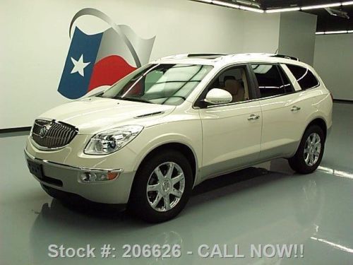 2008 buick enclave cxl awd 7pass sunroof nav dvd 39k mi texas direct auto