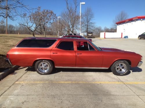 1971 chevrolet chevelle concours estate wagon 4-door 5.7l