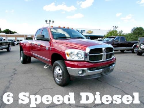 2007 dodge ram 3500 6 speed manual cummins turbo diesel 4x4 dually pickup truck