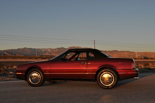 Stunning cadillac allante 1 owner no accidents beautiful car non smoker