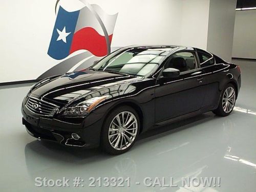 2011 infiniti g37 sport coupe sunroof nav rear cam 14k texas direct auto