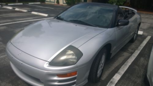 2002 mitsubishi eclipse spyder gs convertible 2-door 2.4l