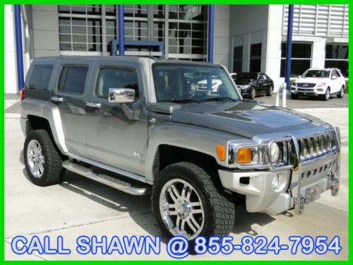 2008 hummer h3 rare southern comfort conv, 2 tone paint, nice rims, leather,