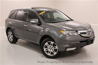 7-days *no reserve* &#039;07 mdx awd tech pkg nav back-up fresh trade in carfax w-ty