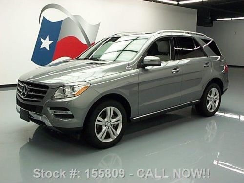 2013 mercedes-benz ml350 sunroof nav rear cam 15k miles texas direct auto