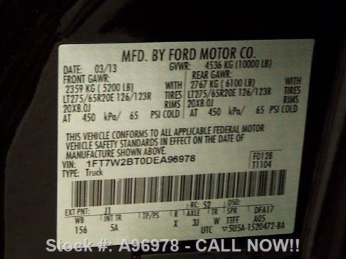 2013 FORD F250 LARIAT CREW FX4 4X4 6.7L DIESEL NAV 21K TEXAS DIRECT AUTO, US $45,780.00, image 12