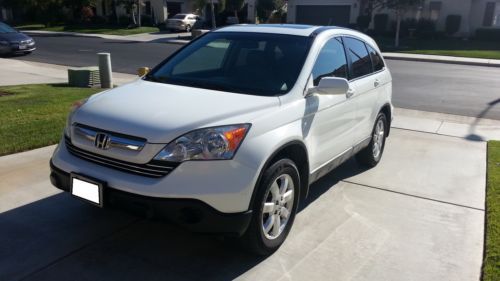 2007 honda cr-v ex-l 2.4l 4cyl awd 2wd 75k miles leather sunroof