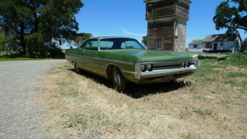 1971 plymouth fury sport hardtop 2-door 6.3l