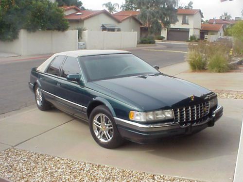 1997 cadillac sls forest green metalic only 48500 original miles arizona car