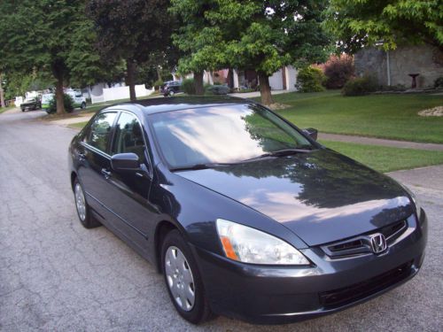 2005 honda accord lx 3.0 litre v-6 4dr