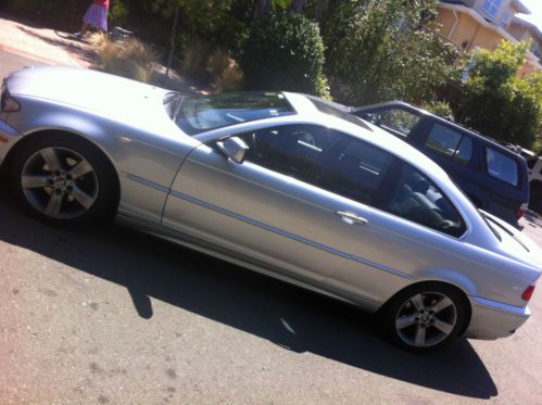 2005 e46 bmw 325ci base coupe 2-door low miles rare manual 5speed no reserve!