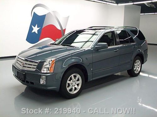 2006 cadillac srx heated leather pano sunroof nav 53k texas direct auto