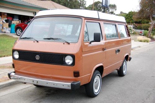 1981 vw vanagon westfalia