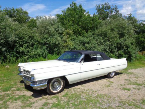 1964 cadillac deville base convertible 2-door 7.0l