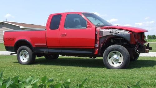 98 ford f150 ext cab 3 door v8 4x4 pickup parts repair bodyshop project