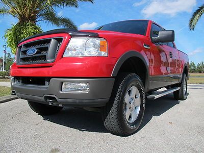 2005 ford f-150 supercab 4x4  xlt  very! nice clean truck low reserve  fl truck